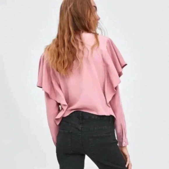Zara Ruffled Top - Picture 2 of 10